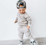 Load image into Gallery viewer, Grey French Terry Jogger Set
