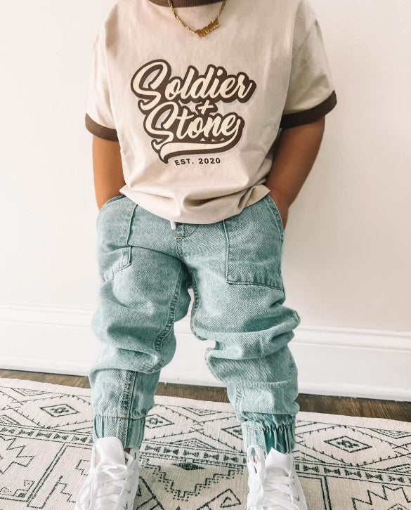 Toddler Jean Joggers