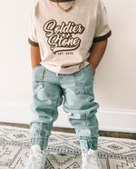 Load image into Gallery viewer, Toddler Jean Joggers
