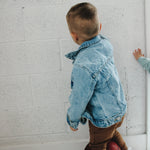 Load image into Gallery viewer, Toddler Jean Jacket
